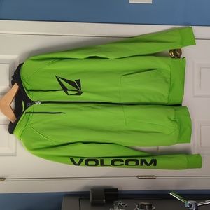 Volcom mens jacket with zipper